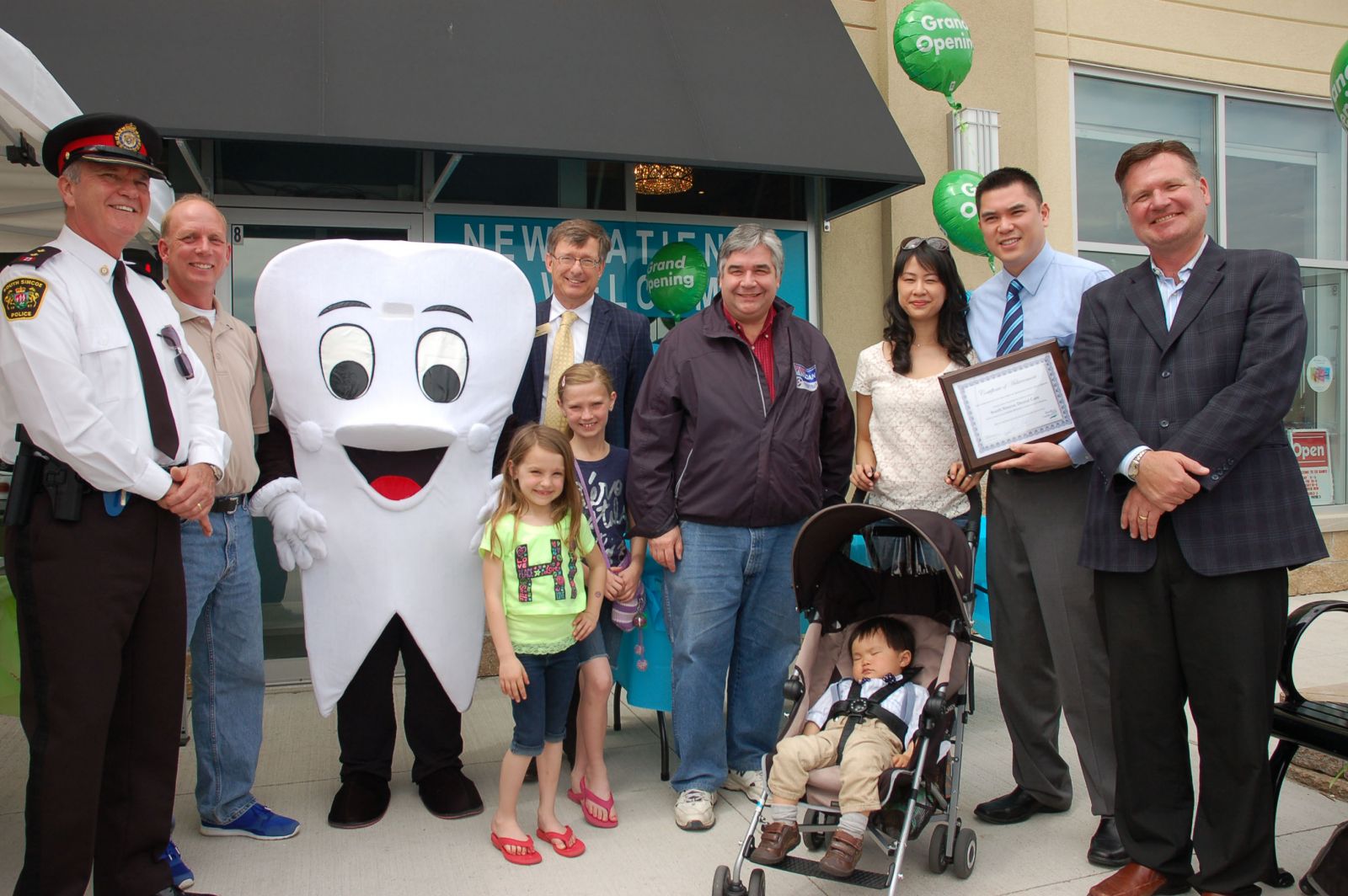 Photos from the Opening Ceremony of South Simcoe Dental Care